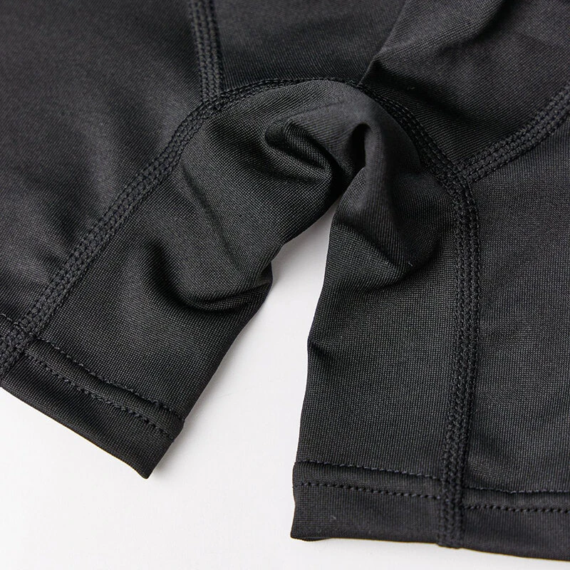 (image for) 3pcs Men's Black Boxer Briefs Breathable Comfy Boxer Trunks, Elastic Sports Shorts, Men's Casual Underwear For Daily Wear S-XL